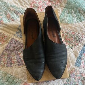 Free People Black Royale Flat